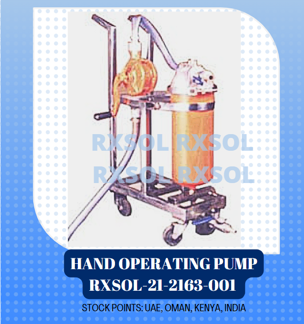 HAND OPERATING PUMP